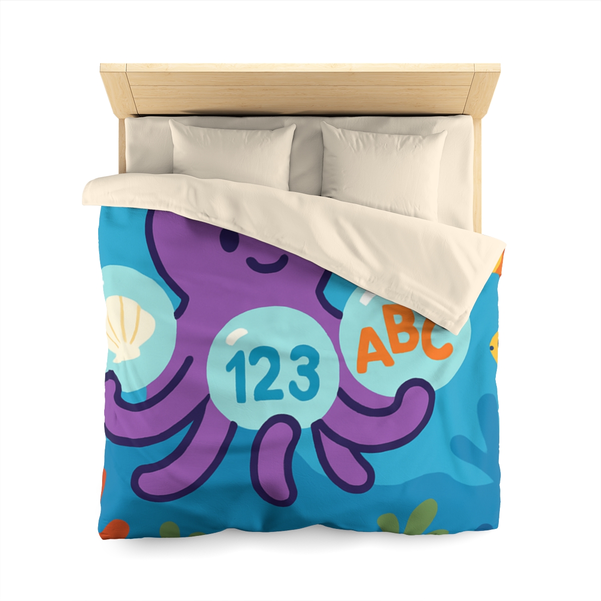 Octopus Library Of Bubble Books warm winter duvets