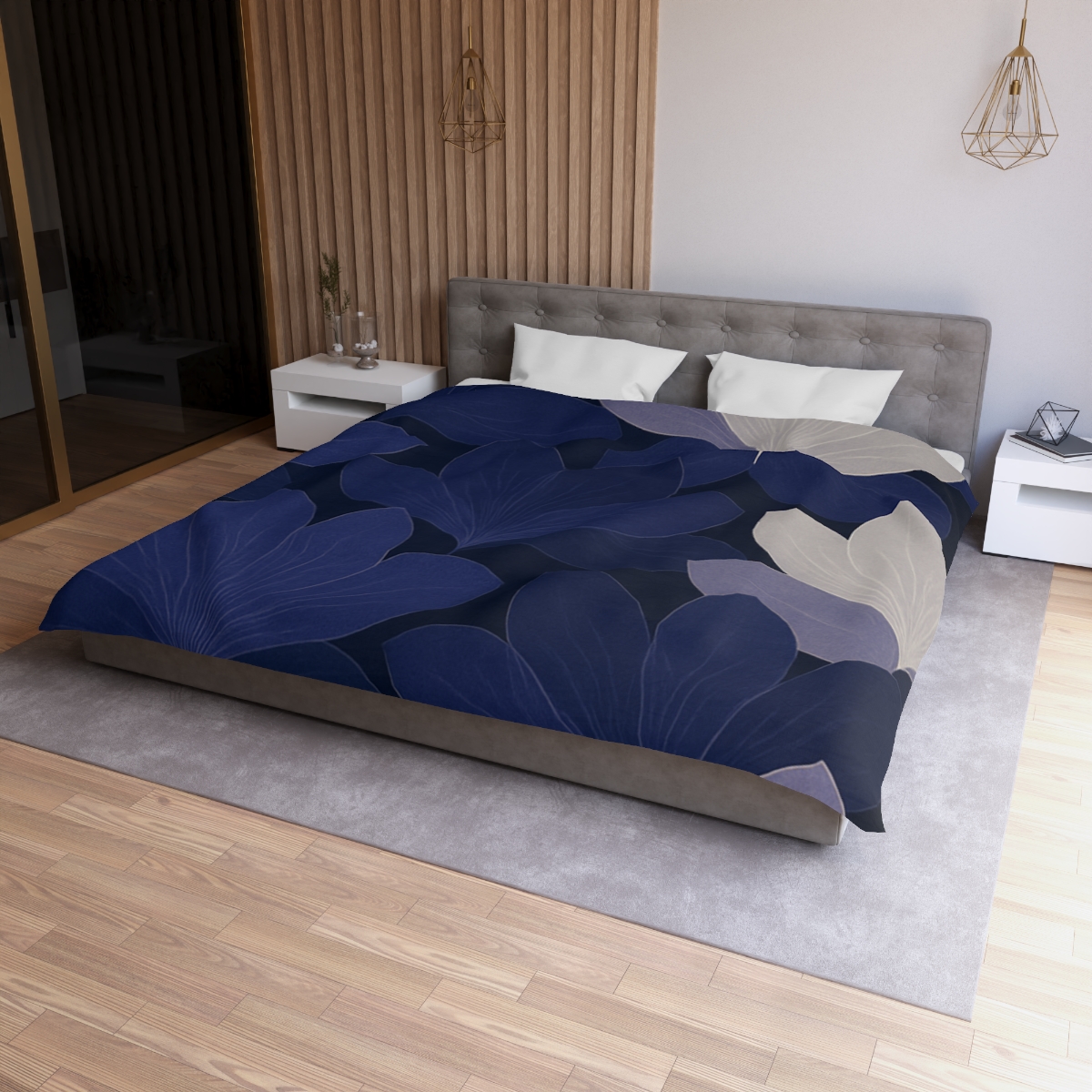 Petal Shadow Tessellation unique patterned duvets