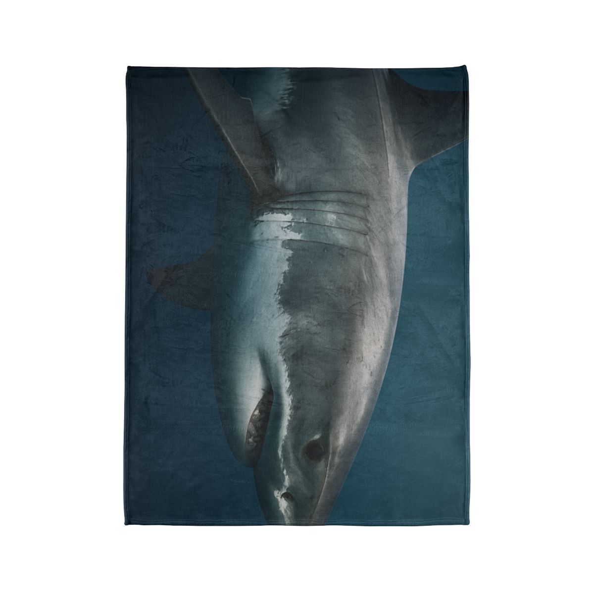 Silent Hunter Great White Shark unique gift blankets