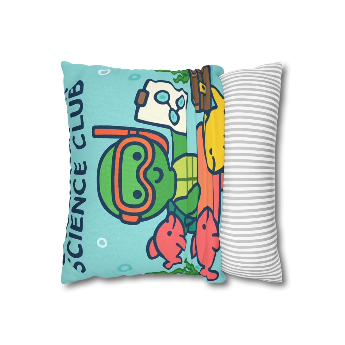 Coral Reef Science Club Turtle unique gift pillow cases