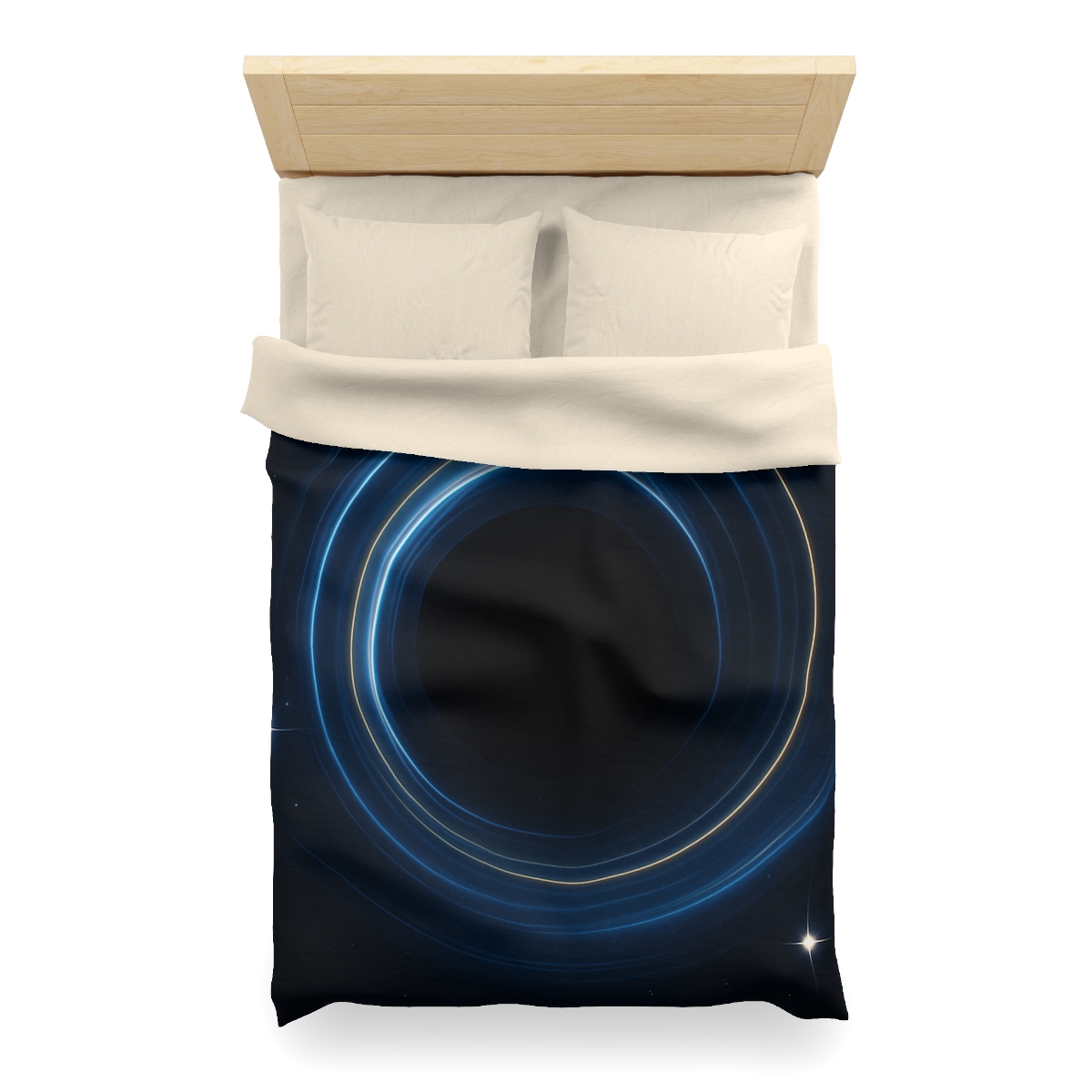 Gravitational Lens Mirage Rings unique patterned duvets