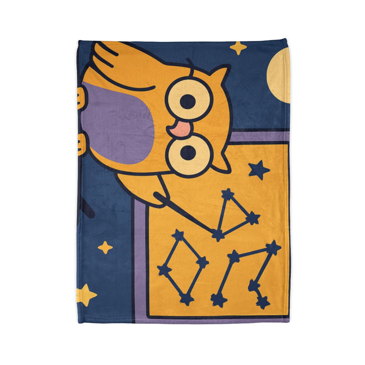 Moonlit Owl Classroom personalized cozy blankets
