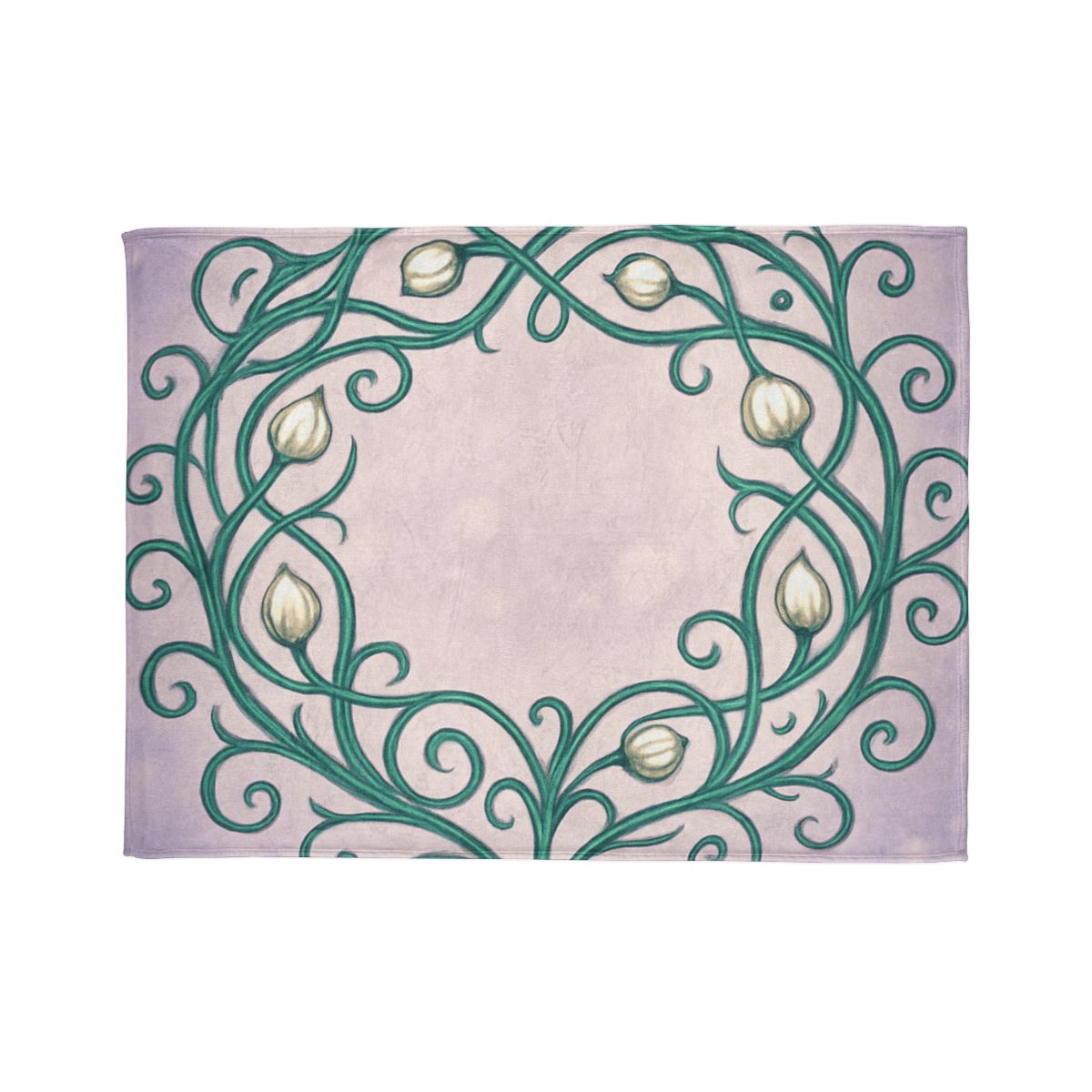 Vine Lattice Halo stylish throw blankets