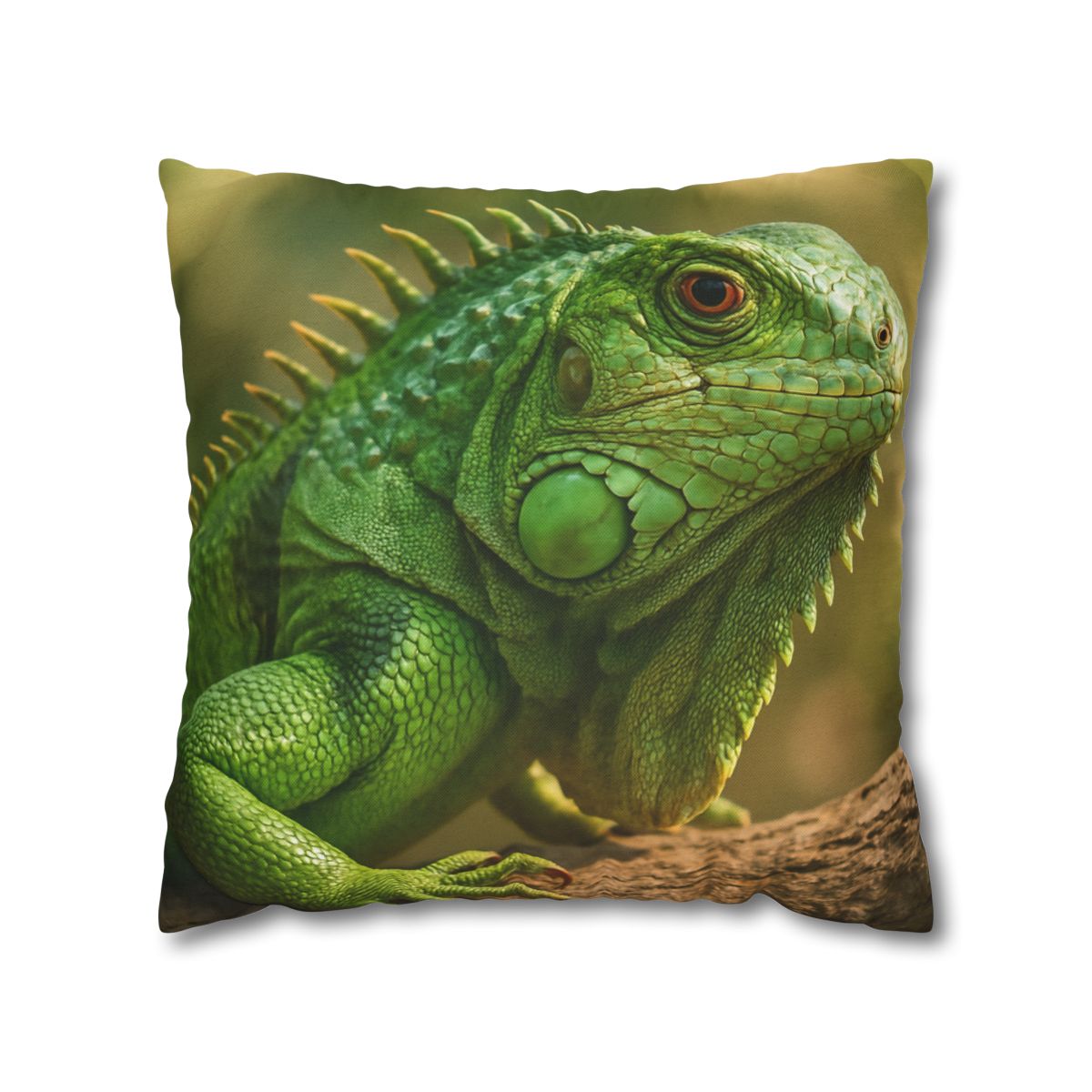 Green Iguana Sun Poise stylish decorative pillowcases
