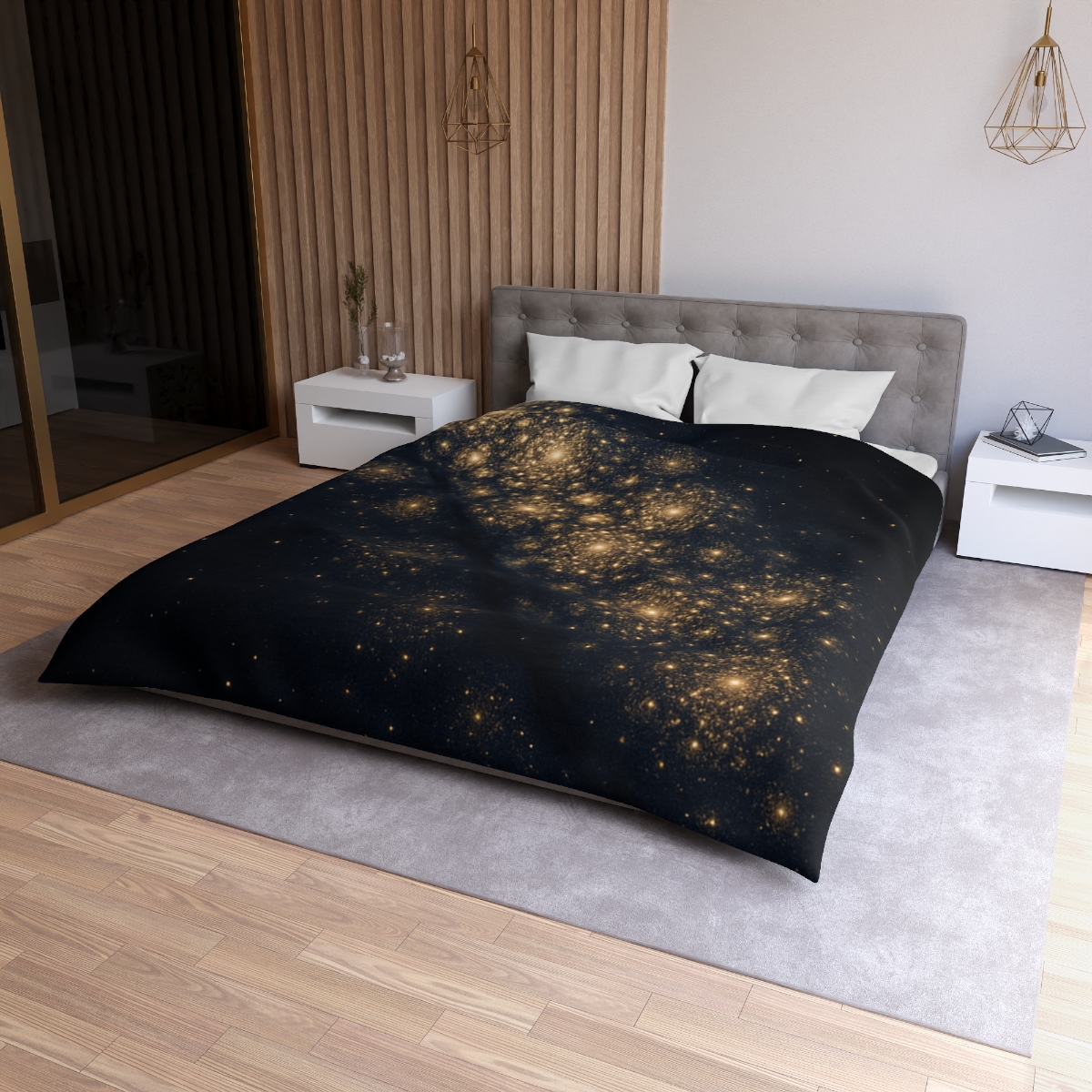 Starfield Mosaic Cascade trendy bedroom duvets