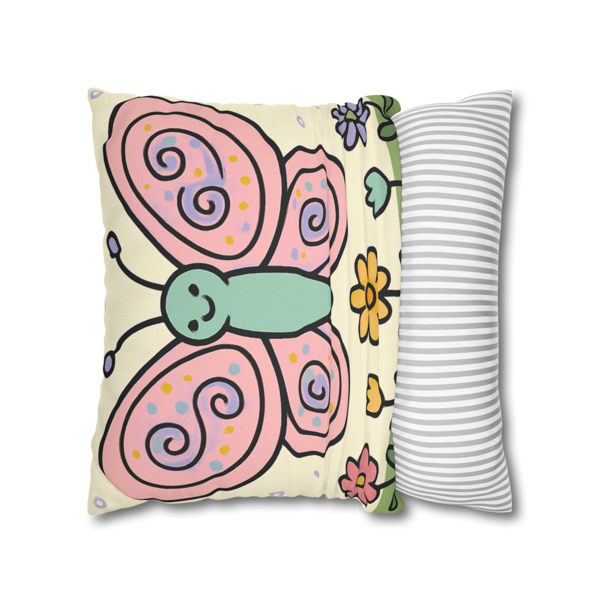 Cosmic Garden Butterfly comfortable bedding pillow covers