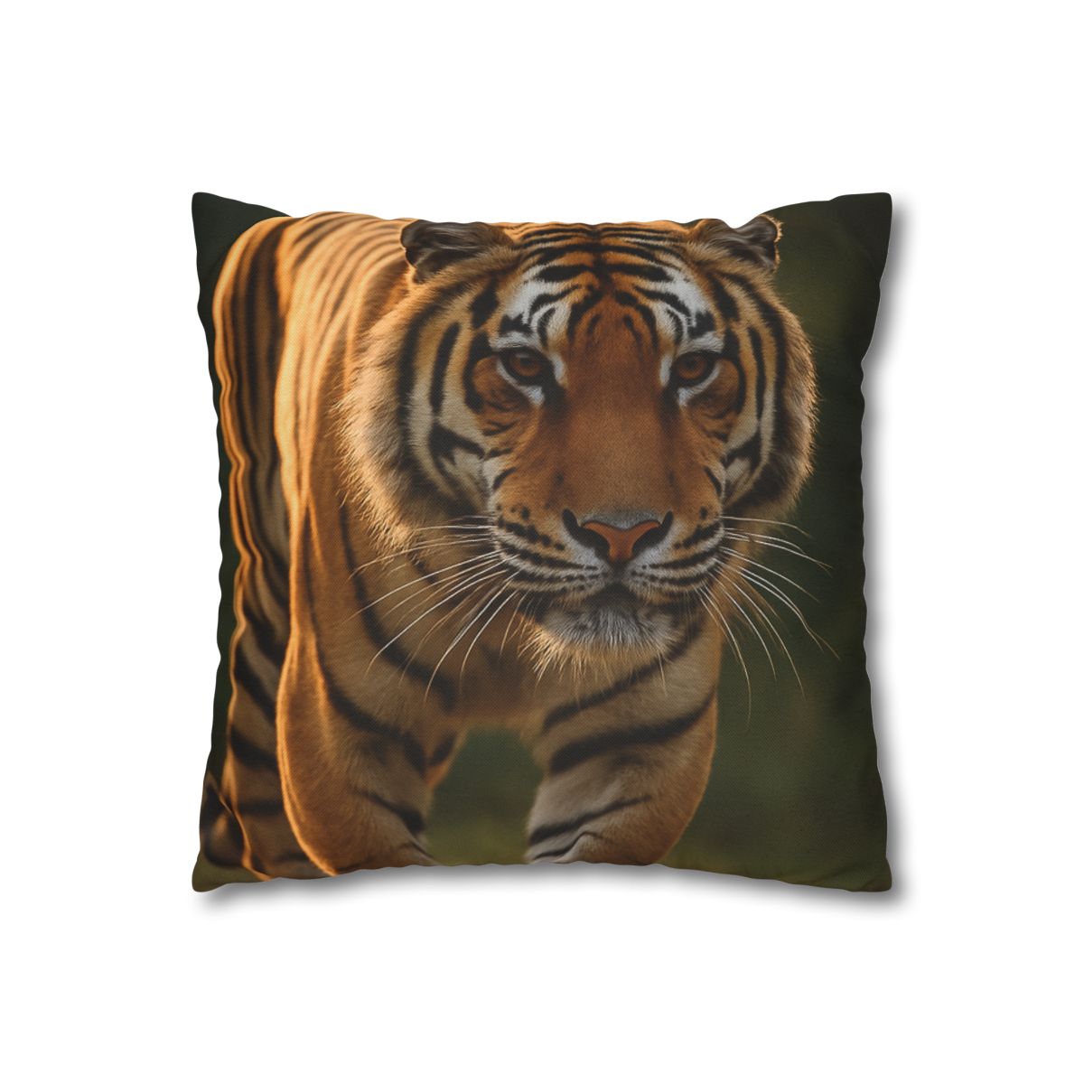 Forest Stalker Bengal Tiger personalized pillow covers