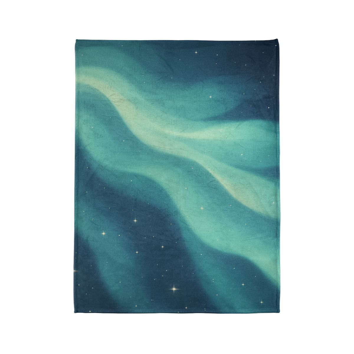 Aurora Veil Star Bloom personalized cozy blankets