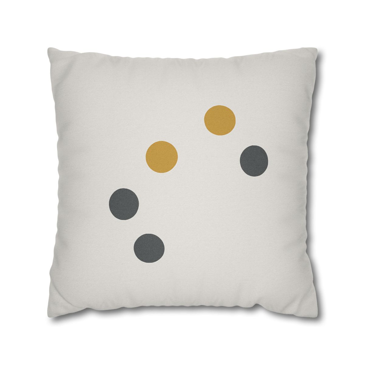 Asymmetric Dot Cluster designer print pillow cases