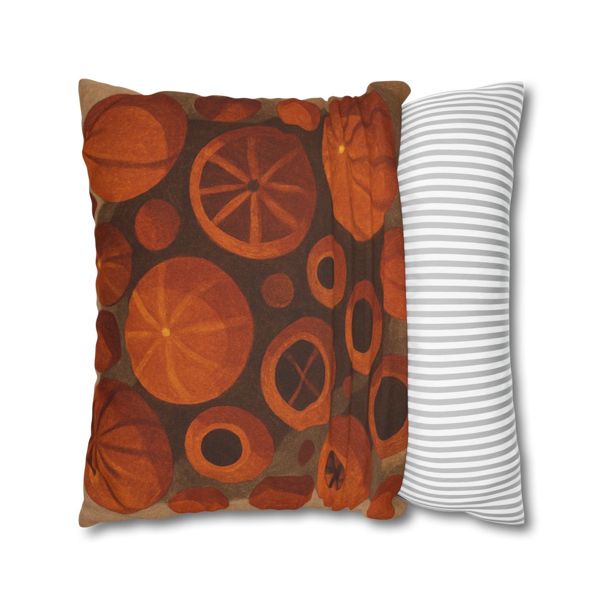 Seed Pod Cluster Mosaic personalized pillow covers