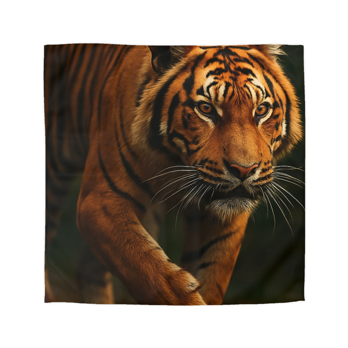 Forest Stalker Bengal Tiger unique patterned duvets