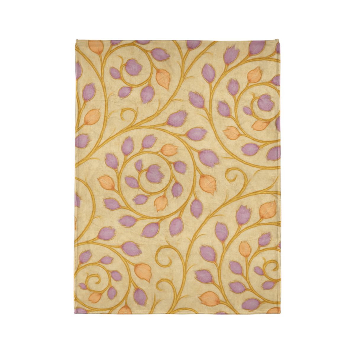 Bud Spiral Tapestry designer printed blankets