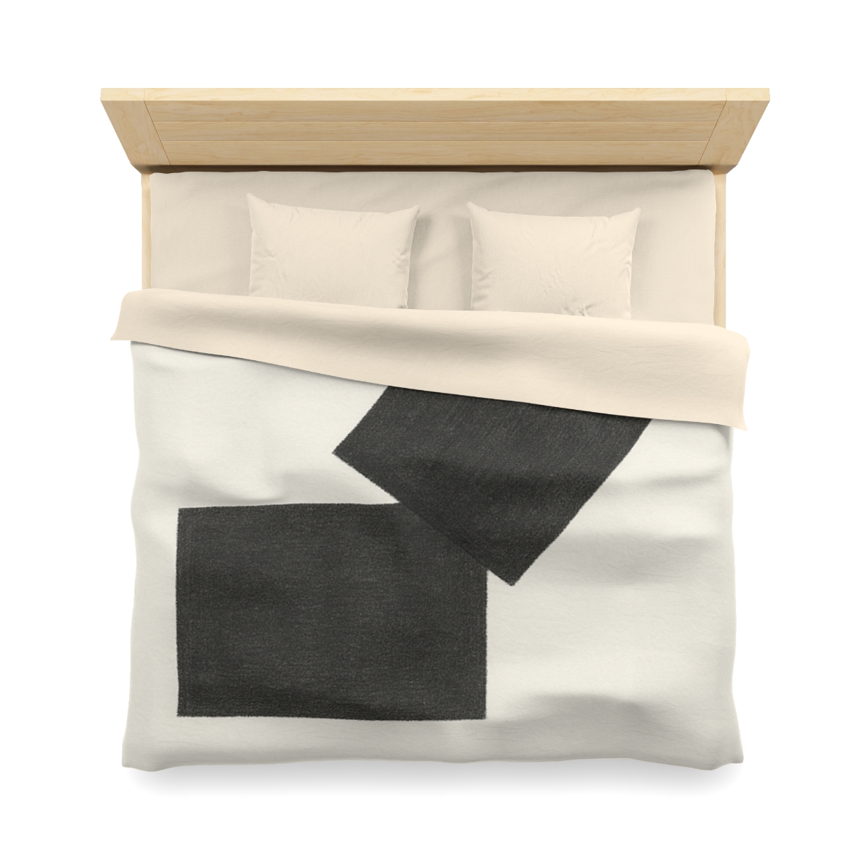 Tilted Twin Rectangle Calm stylish duvet covers