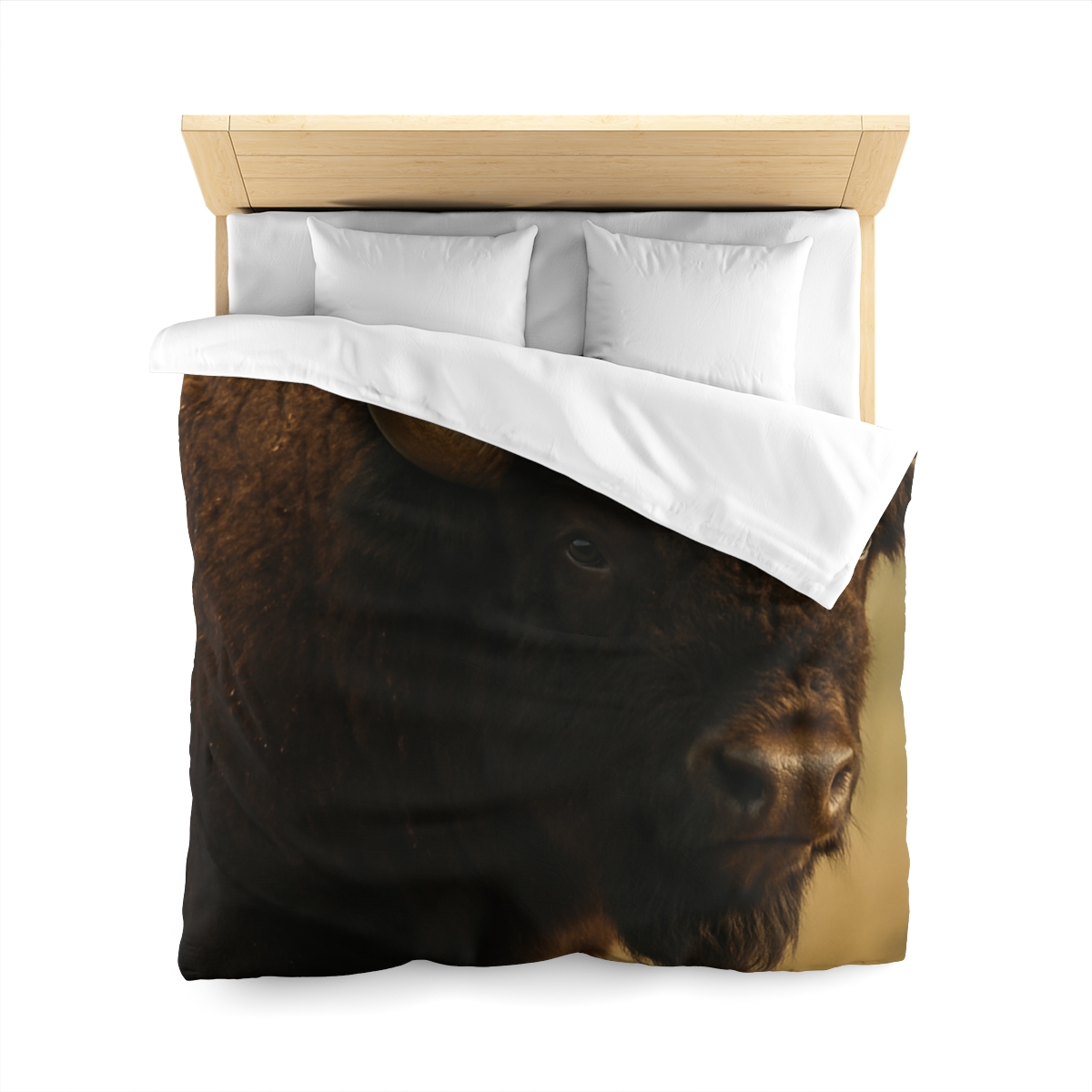 Thunder Stillness American Bison duvets for gifts