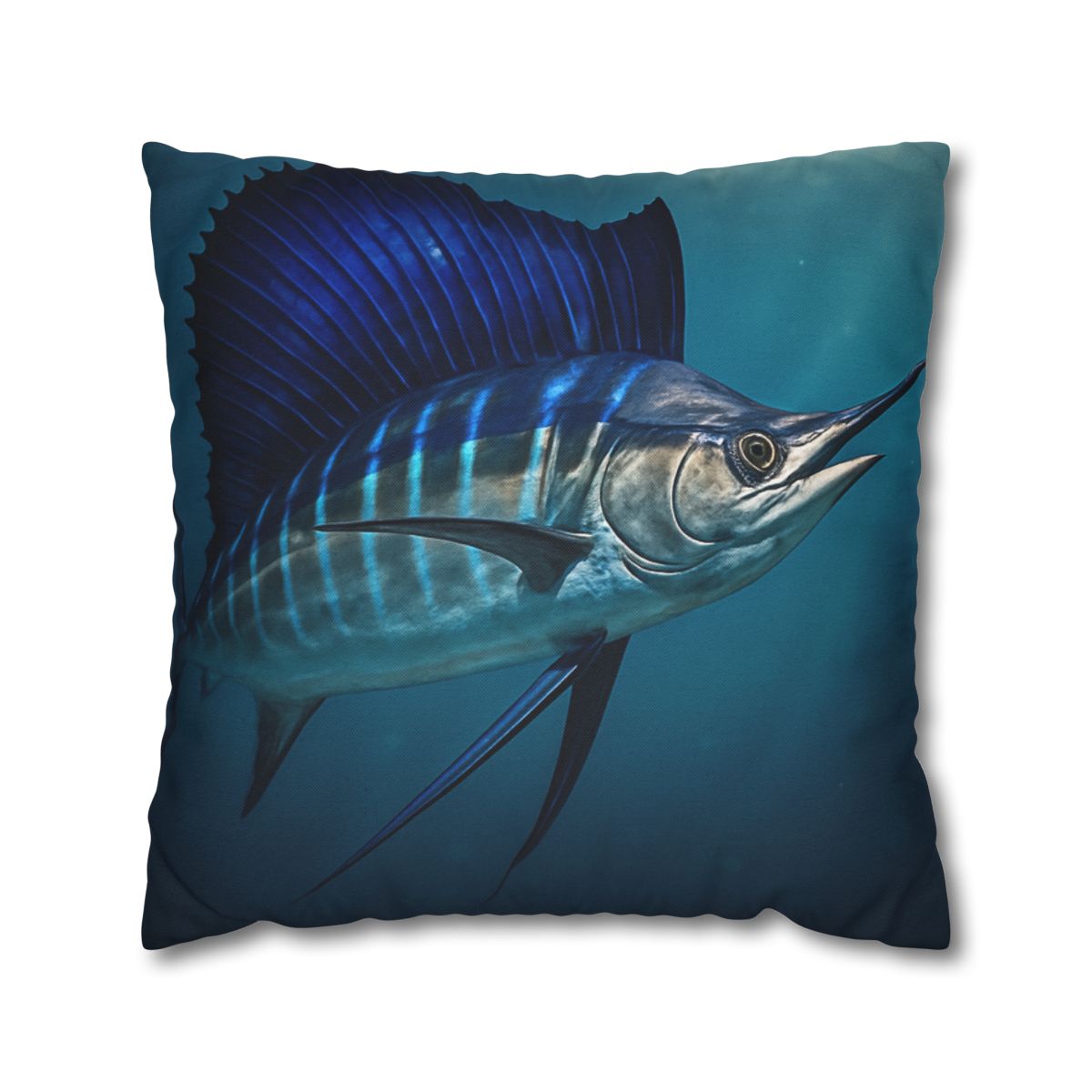 Starlit Surge Sailfish comfortable bedding pillow covers