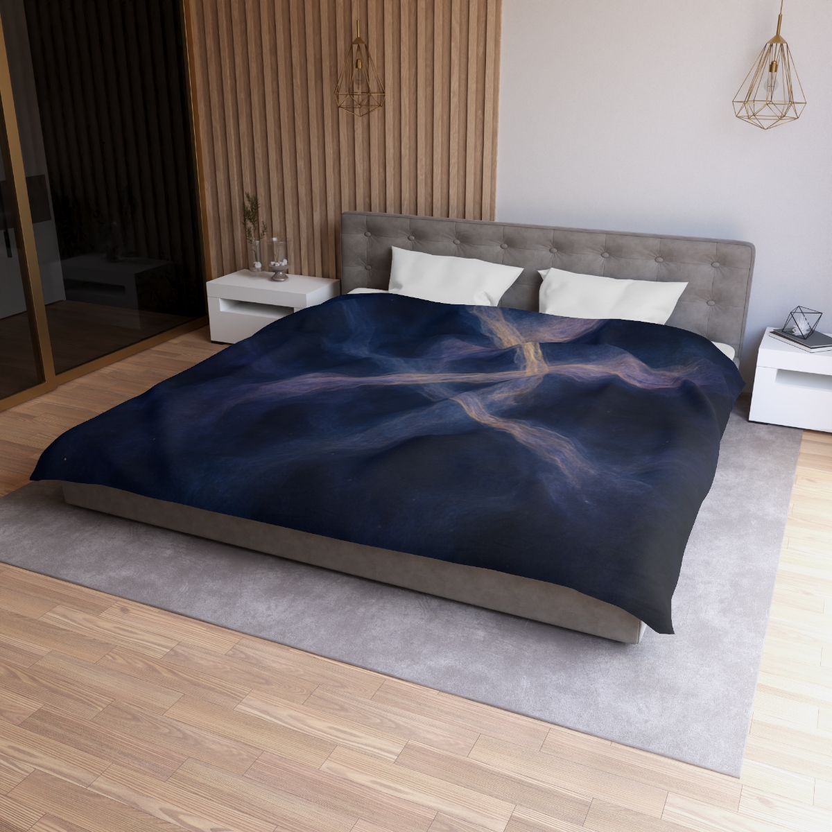 Nebular Lattice Tapestry custom duvets