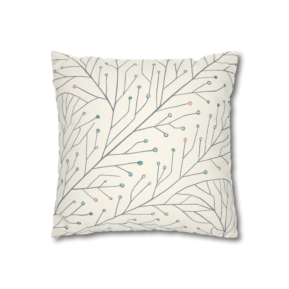 Vein Circuit Filigree stylish decorative pillowcases