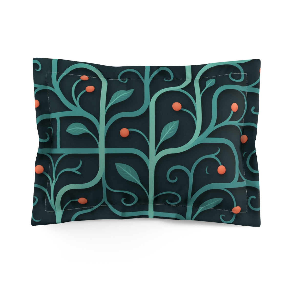 Vine Circuit Lattice trendy accent pillows