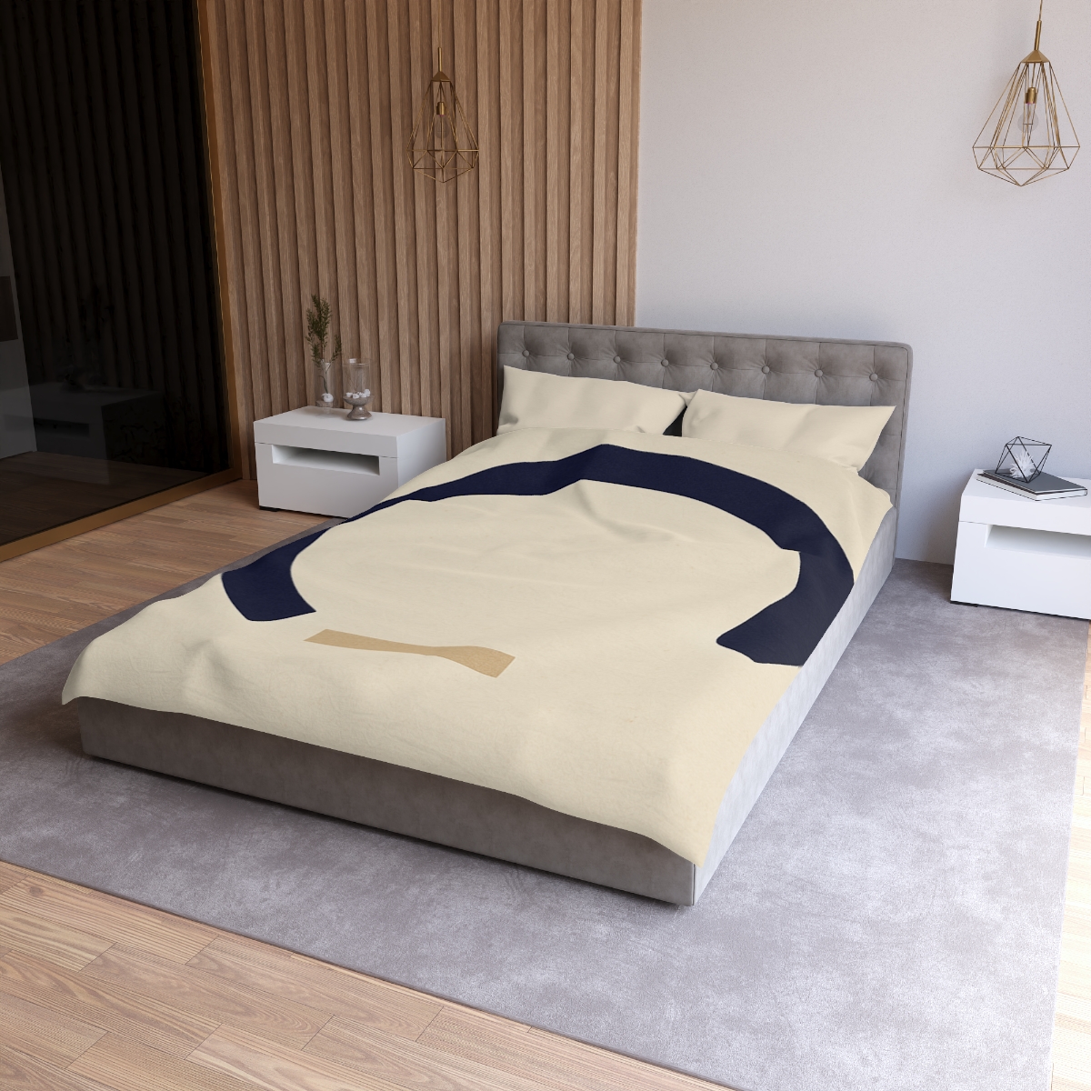 Arc And Bar Balance personalized bedding duvets