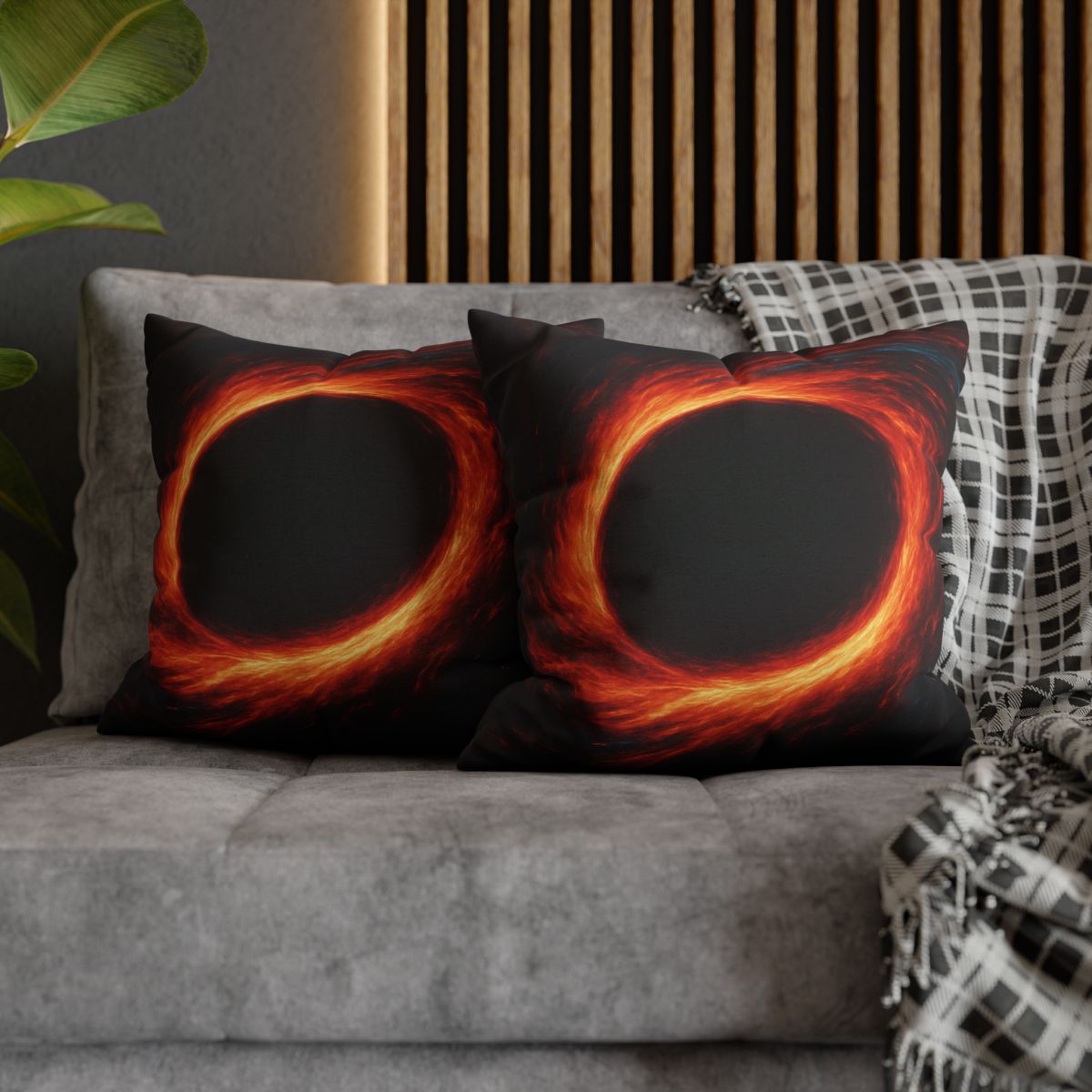 Event Horizon Shimmer designer print pillow cases