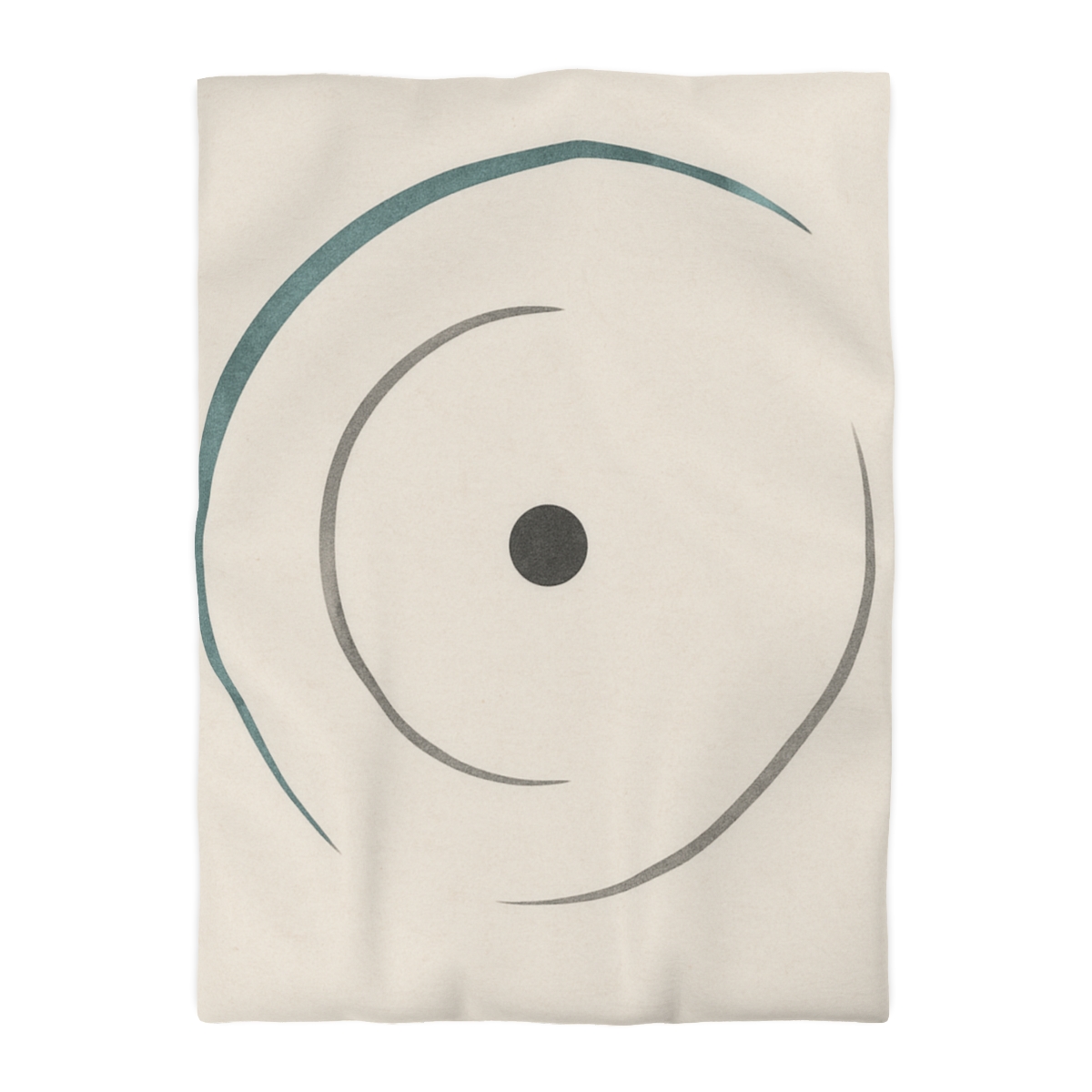 Twin Arcs And Centered Dot unique patterned duvets