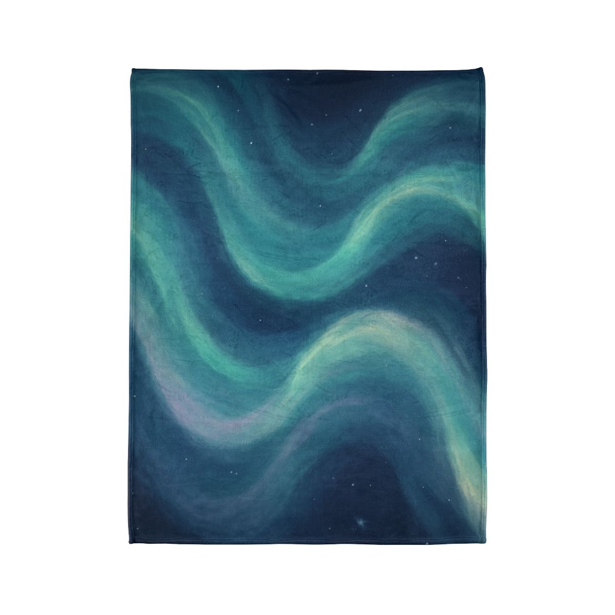 Auroral Drift Nebula decorative home blankets