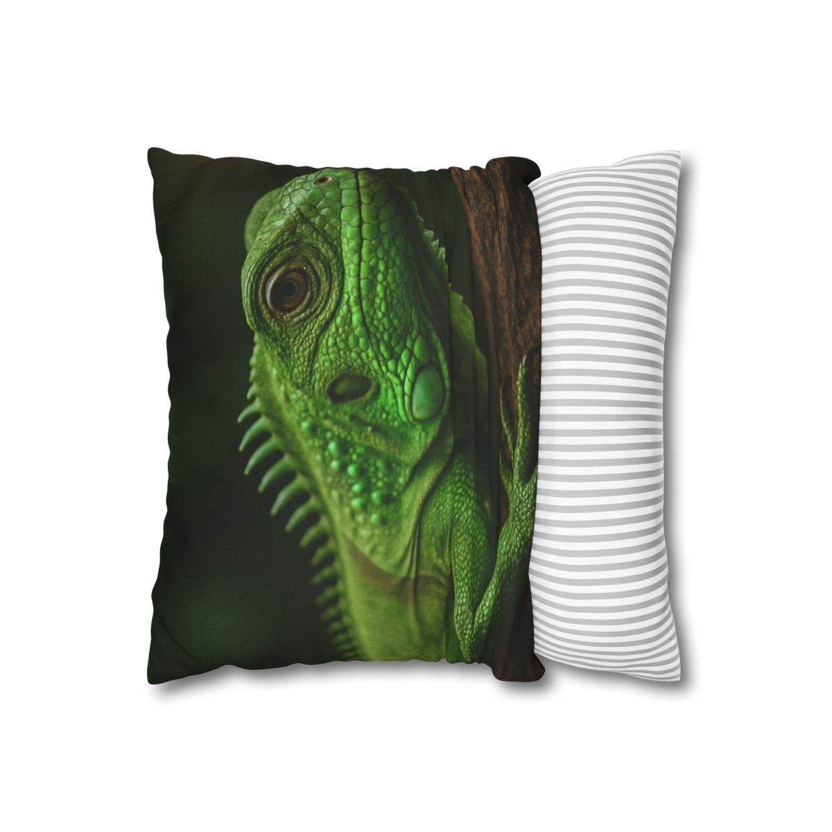 Green Iguana Sun Stillness unique gift pillow cases