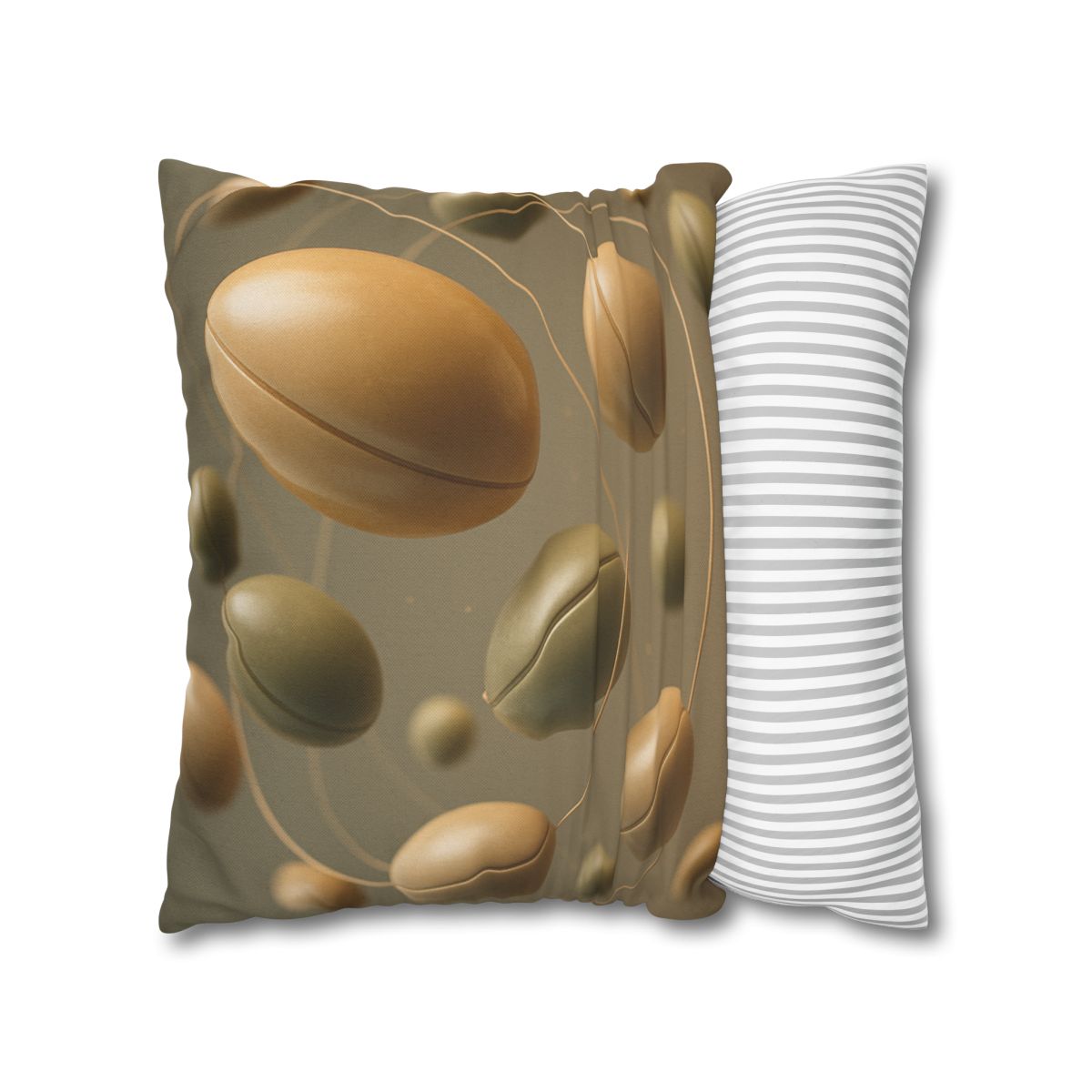 Seed Pod Orbit Cluster custom pillow cases