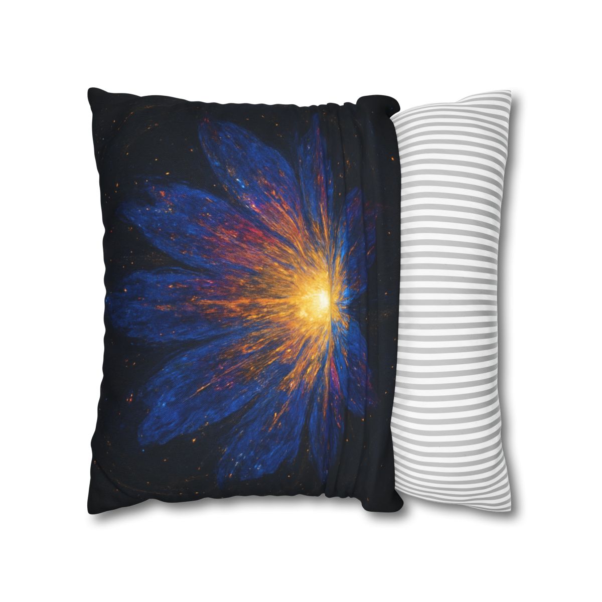 Prismatic Starforge Bloom comfortable bedding pillow covers
