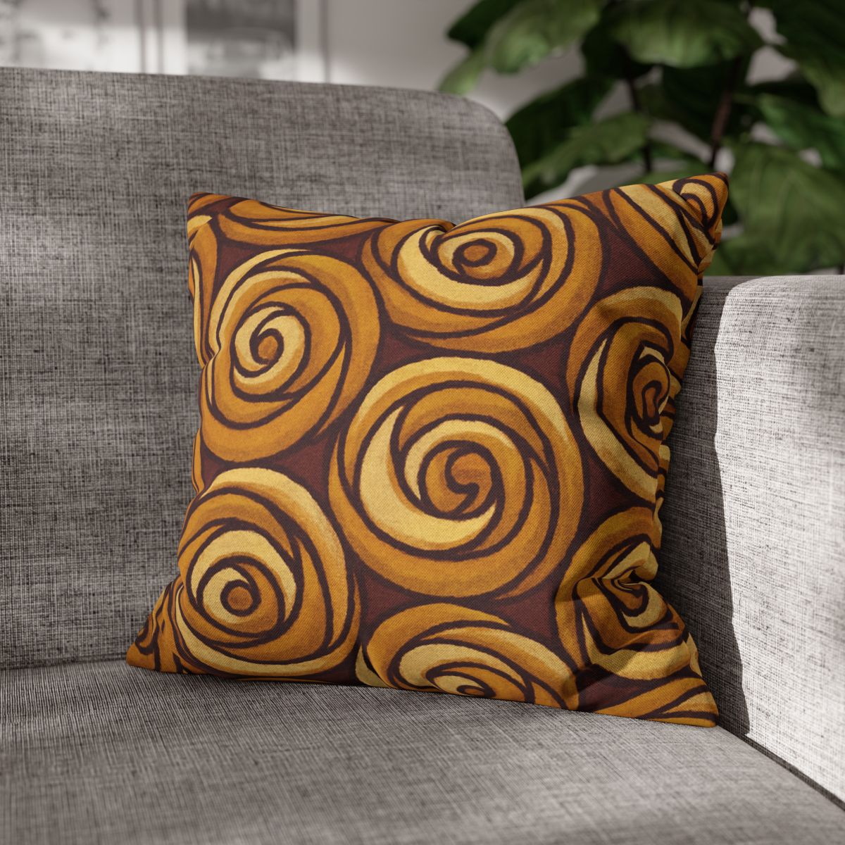 Spiral Bud Tessellation unique gift pillow cases