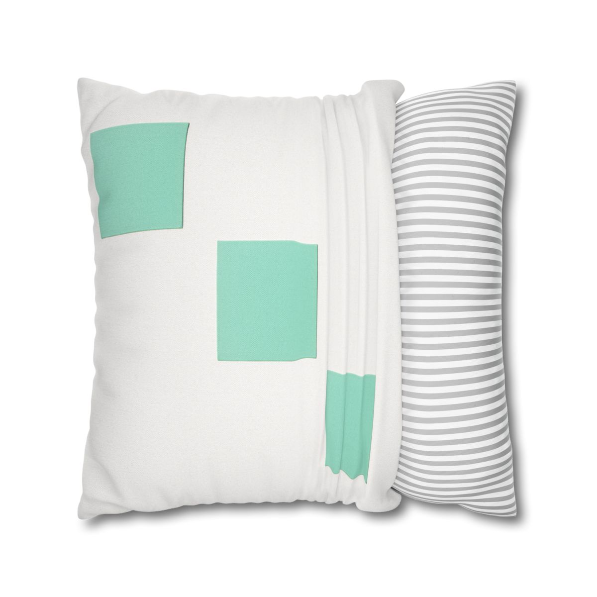 Offset Square Ladder Motif stylish decorative pillowcases