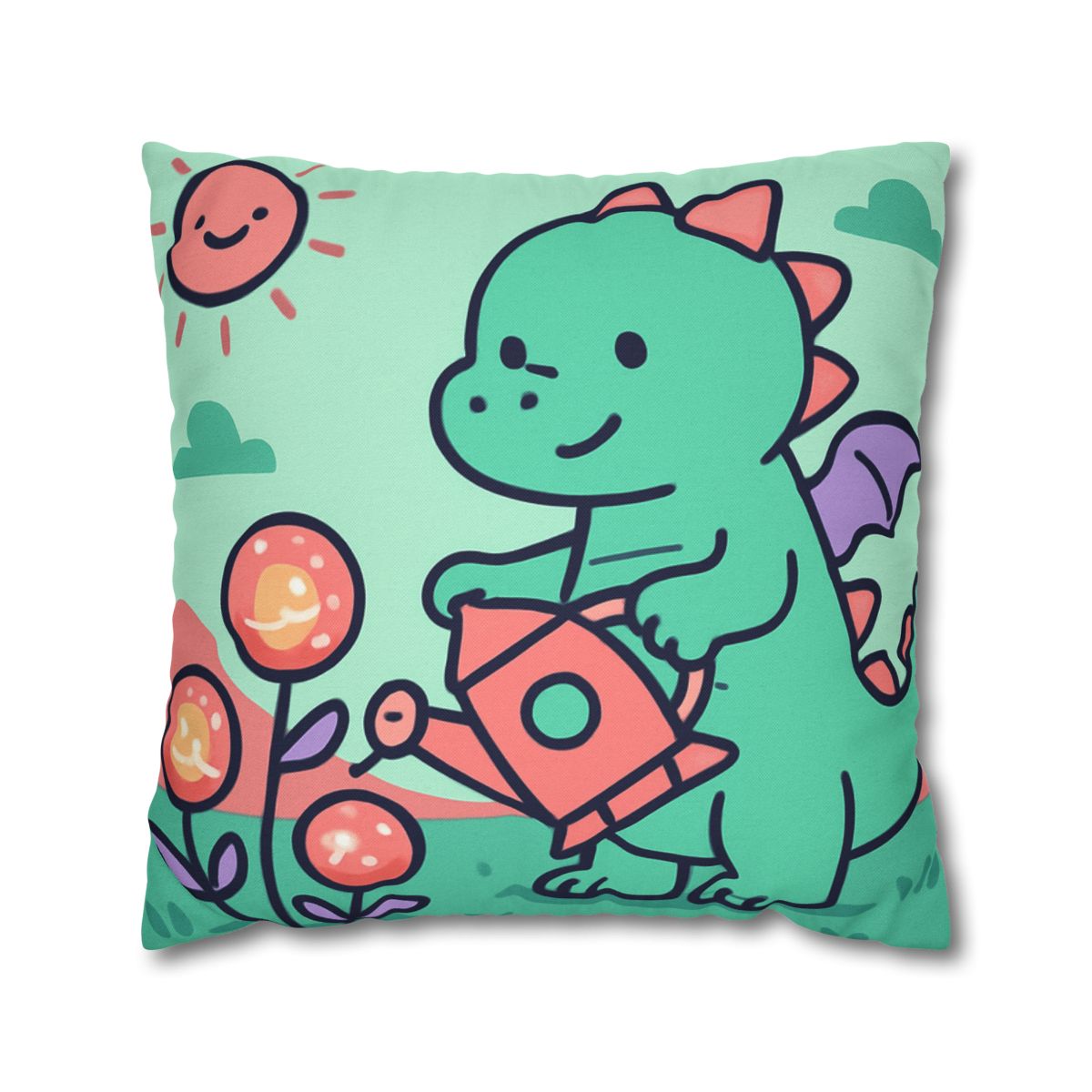 Cosmic Garden Dragon trendy patterned pillow cases