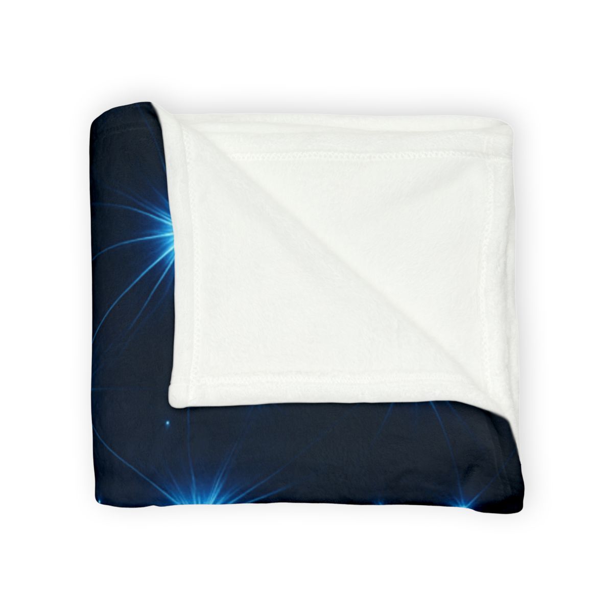 Photon Burst Constellation stylish throw blankets