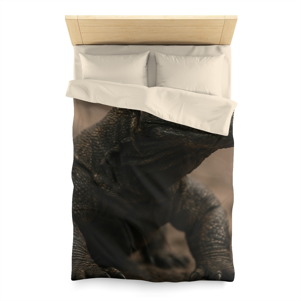 Ancient Sentinel Komodo Dragon custom duvets