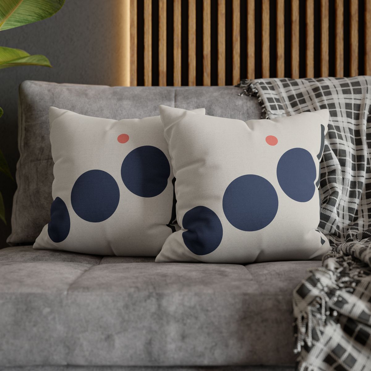 Stepped Circles And Side Bar custom pillow cases
