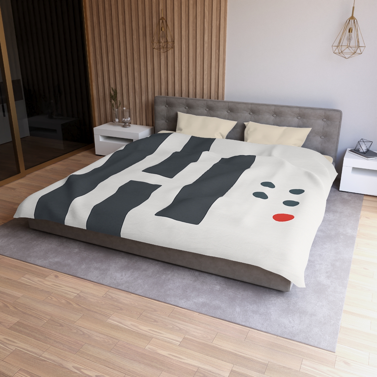 Stepped Columns With Missing Cell Grid stylish duvet covers