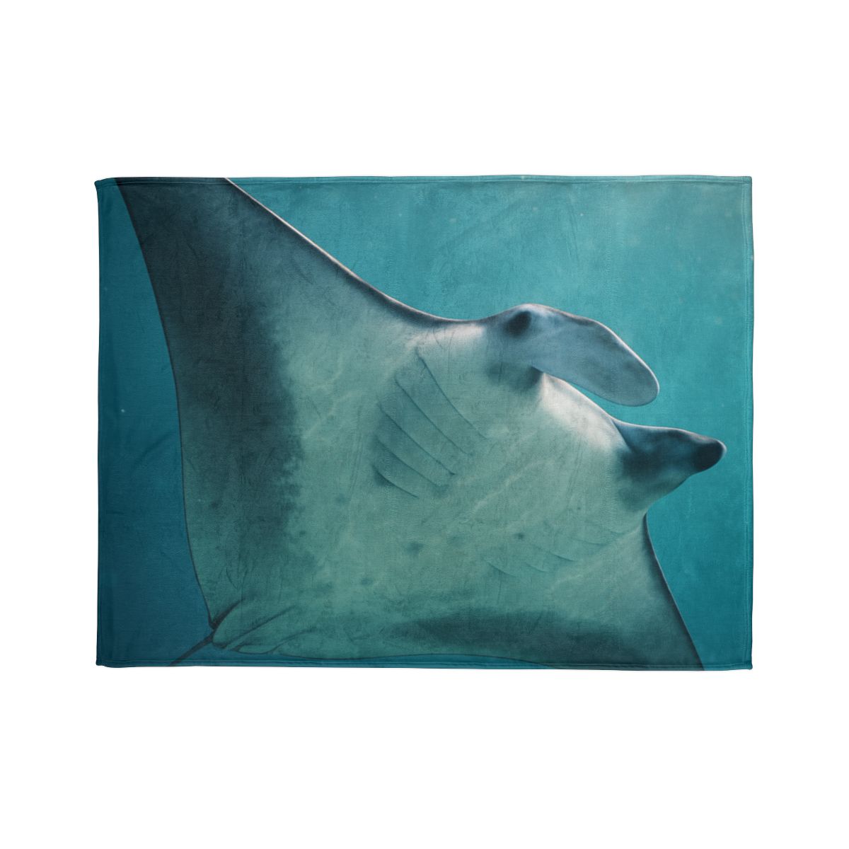 Silent Glide Manta Ray decorative home blankets