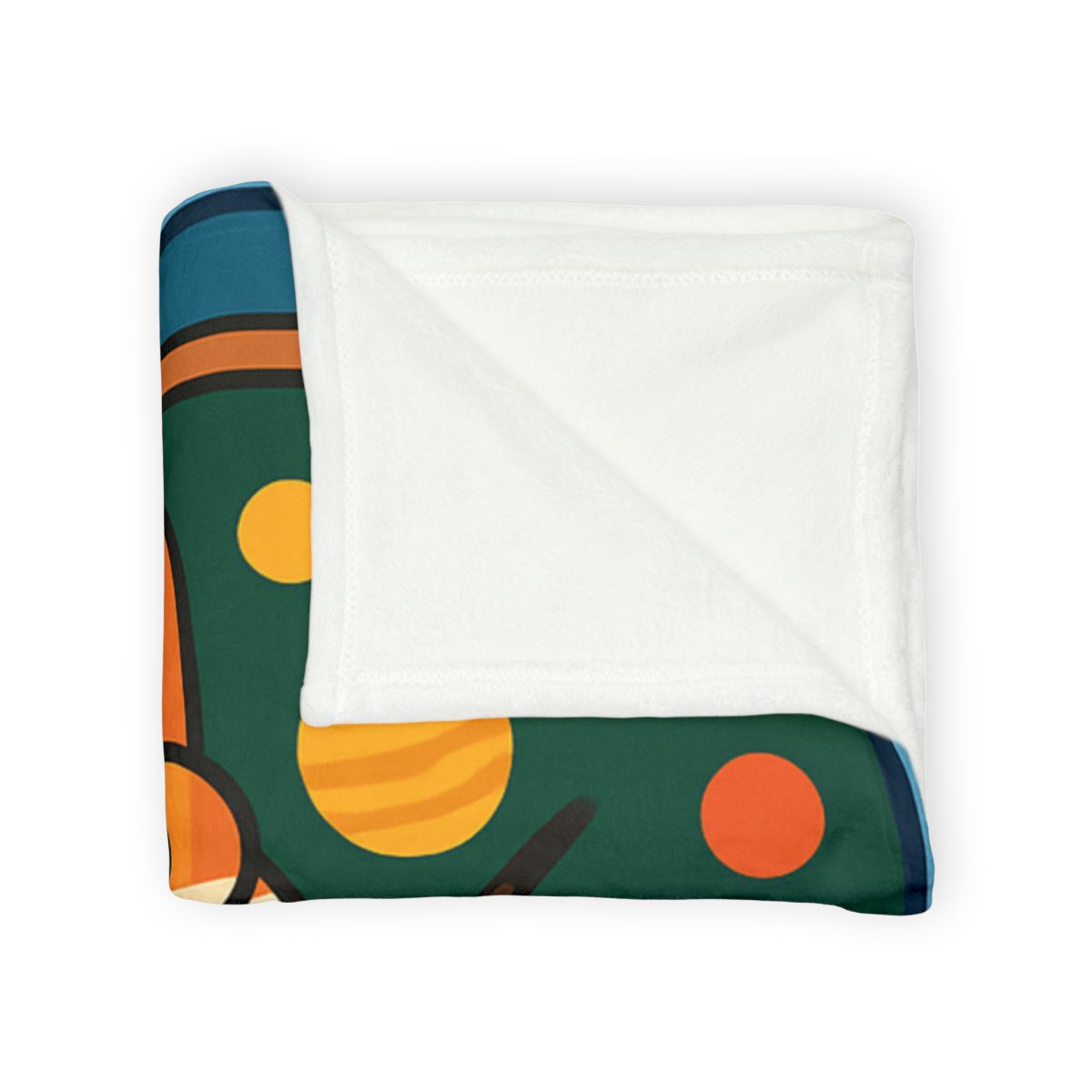 Comet Classroom With The Curious Fox custom blankets