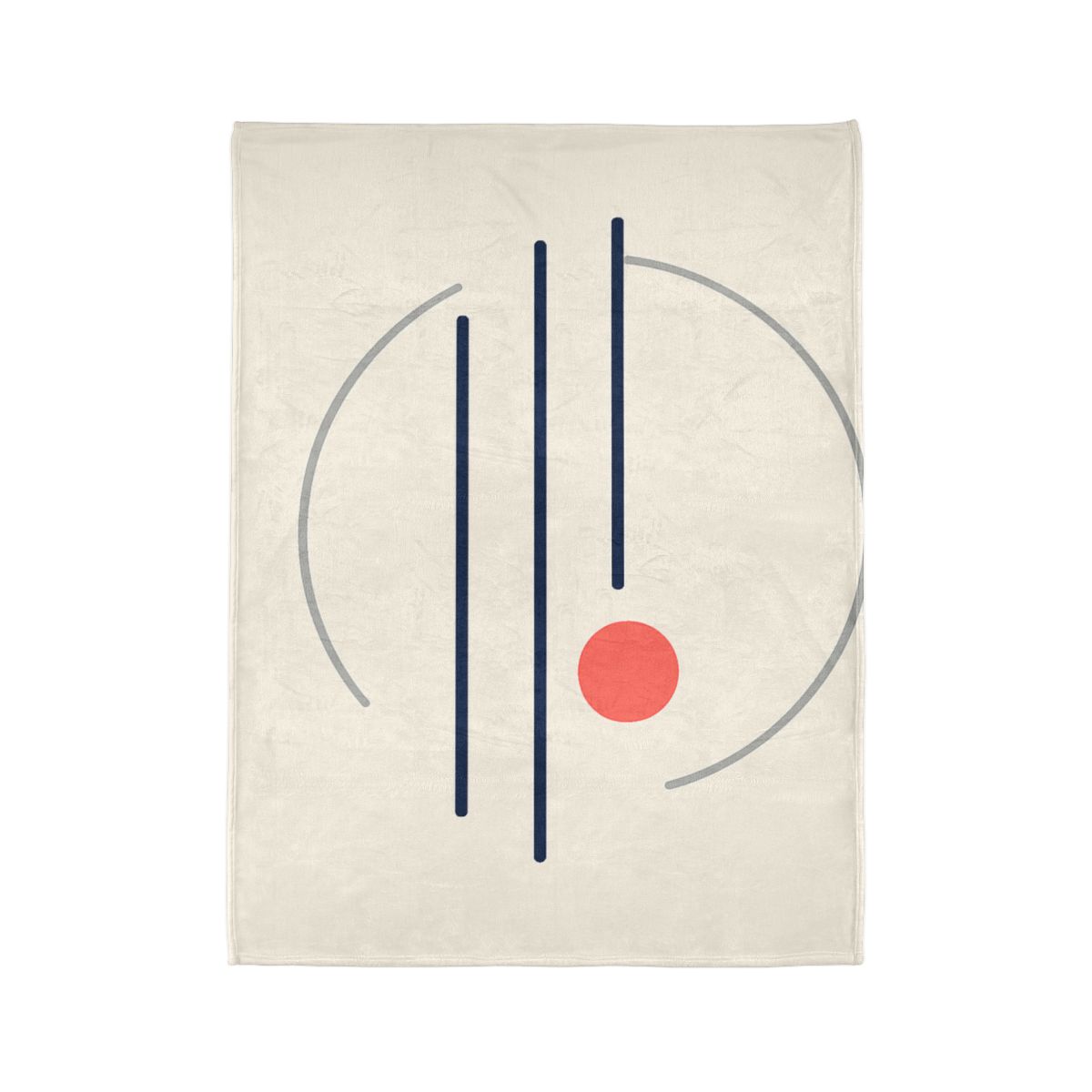 Offset Orbit Bars decorative home blankets