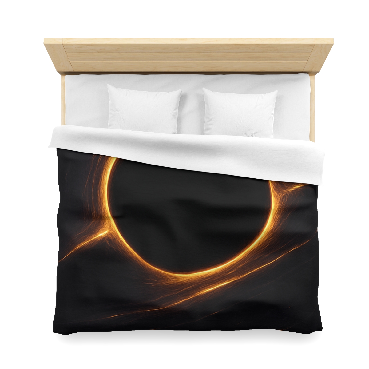 Black Hole Silhouette unique patterned duvets