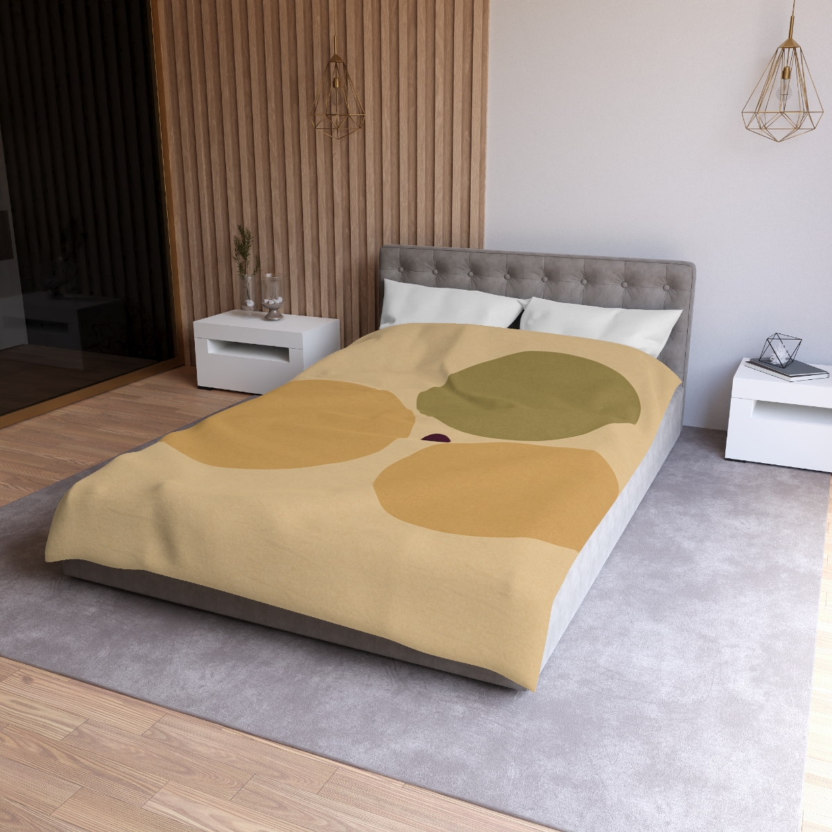 Clustered Three Circles With Quiet Gap trendy bedroom duvets