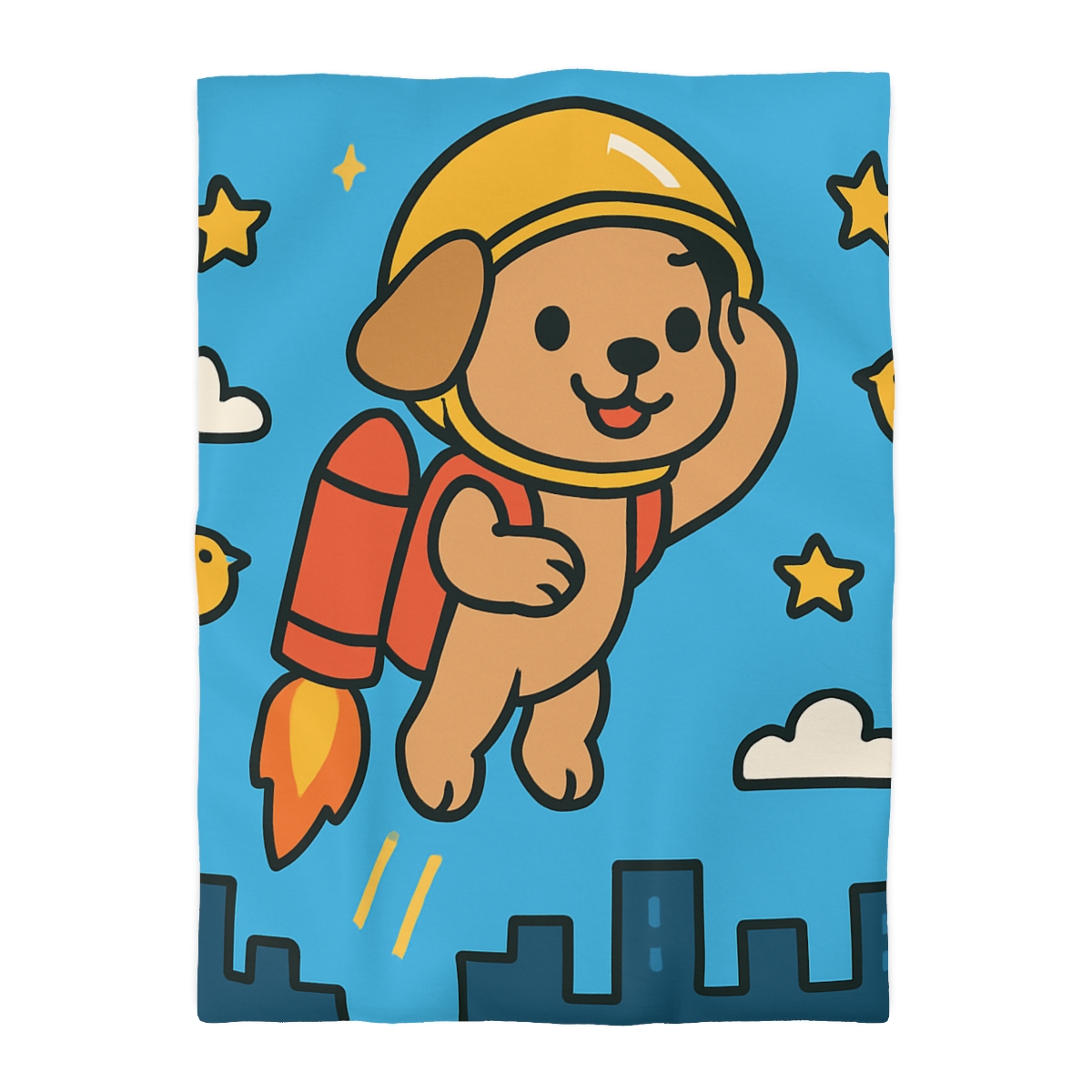 Rocket Puppy Patrol stylish duvet covers