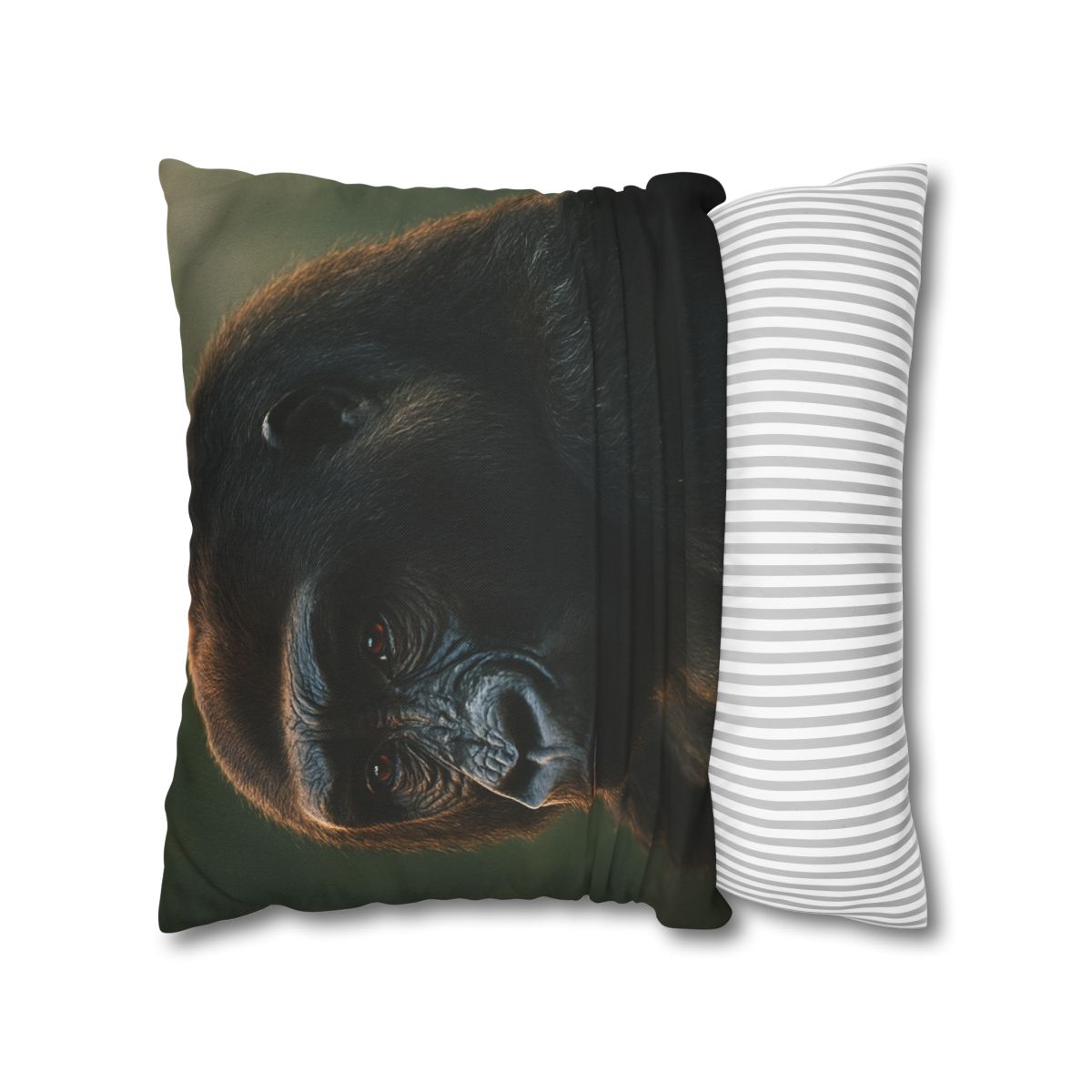 Silent Guardian Mountain Gorilla designer print pillow cases