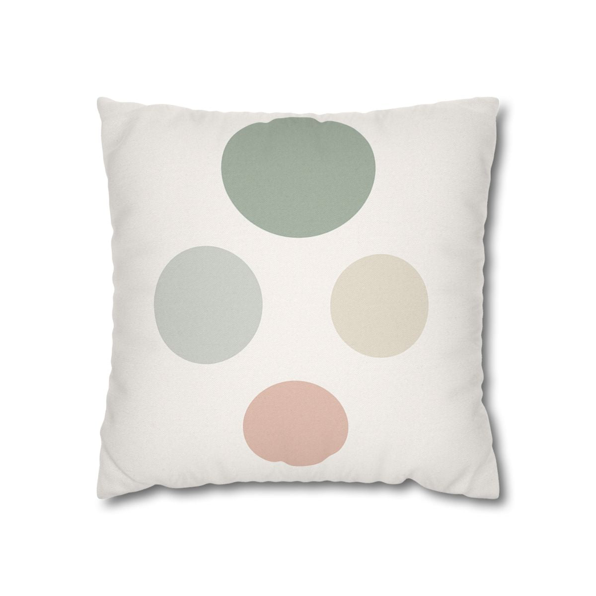 Floating Circle Quartet Pillow Cases Pack Of 2