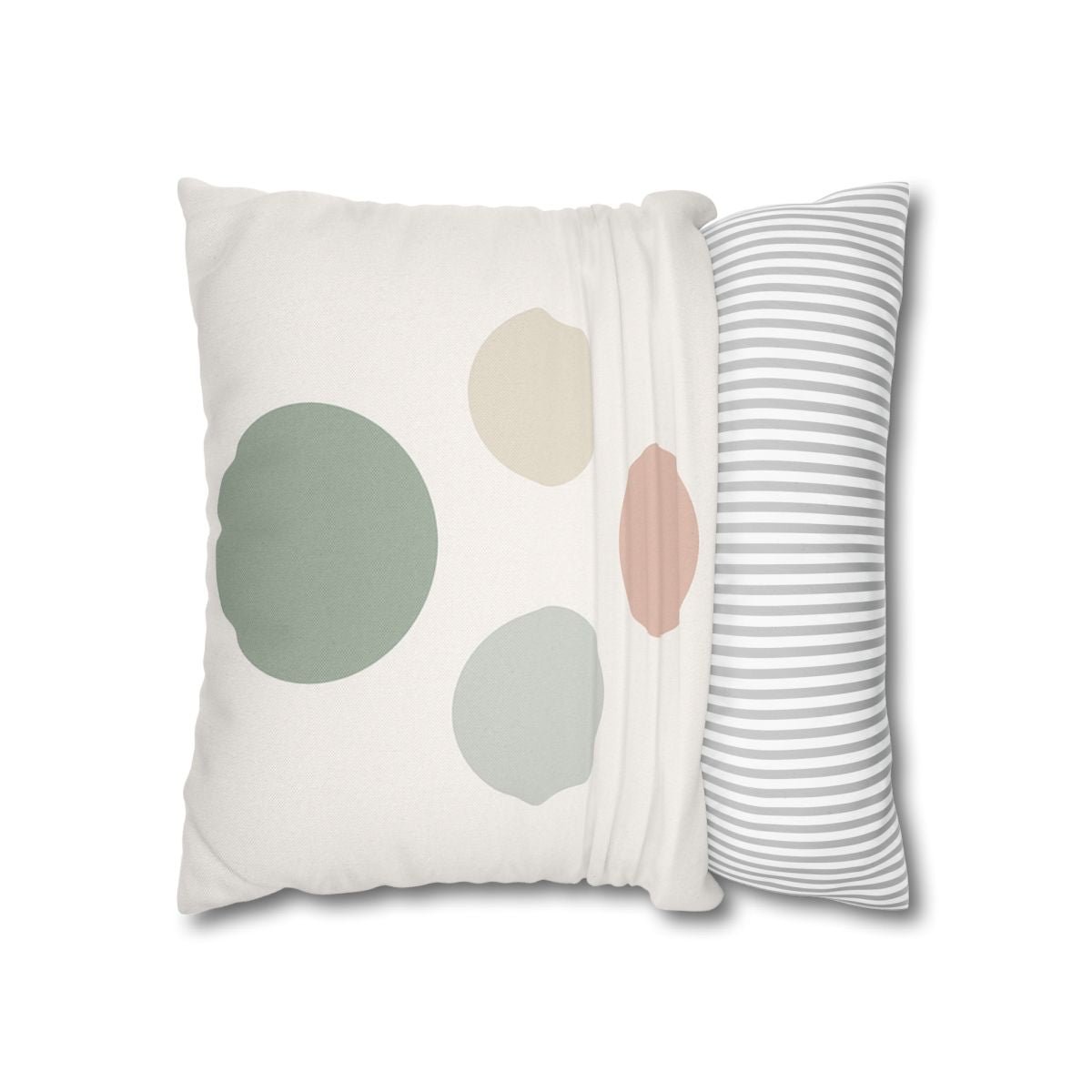 Floating Circle Quartet Pillow Cases Pack Of 2