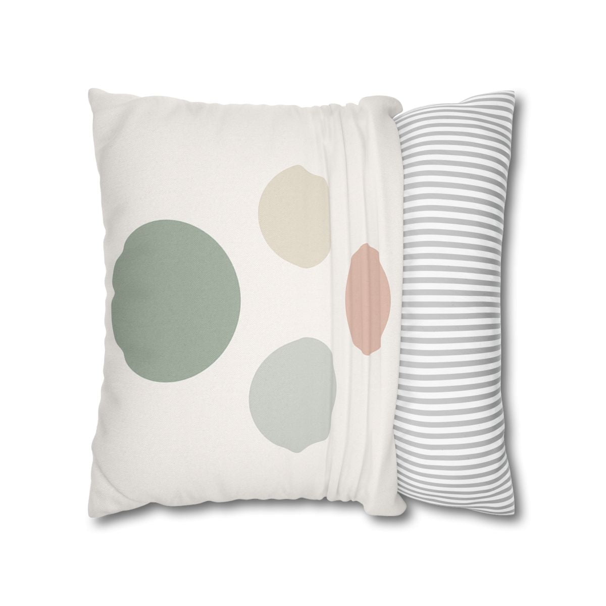 Floating Circle Quartet Pillow Cases Pack Of 2