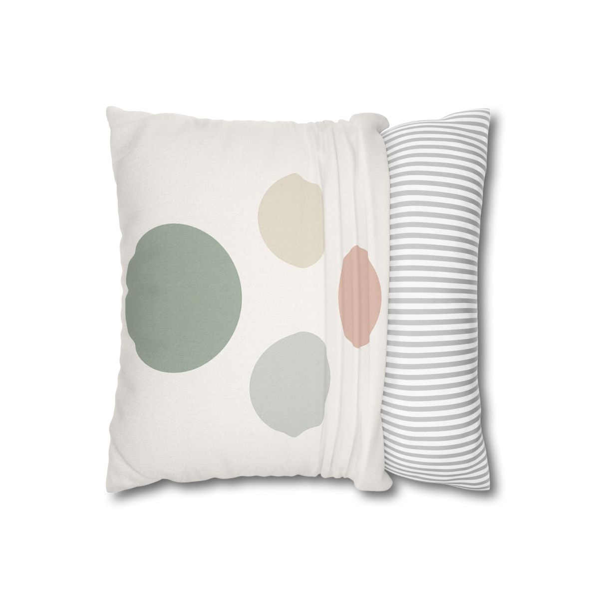 Floating Circle Quartet Pillow Cases Pack Of 2
