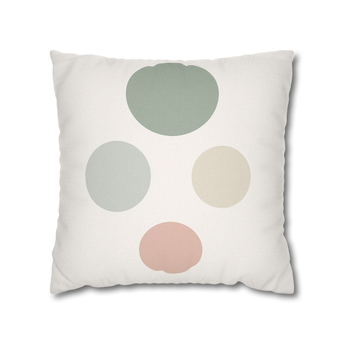 Floating Circle Quartet Pillow Cases Pack Of 2