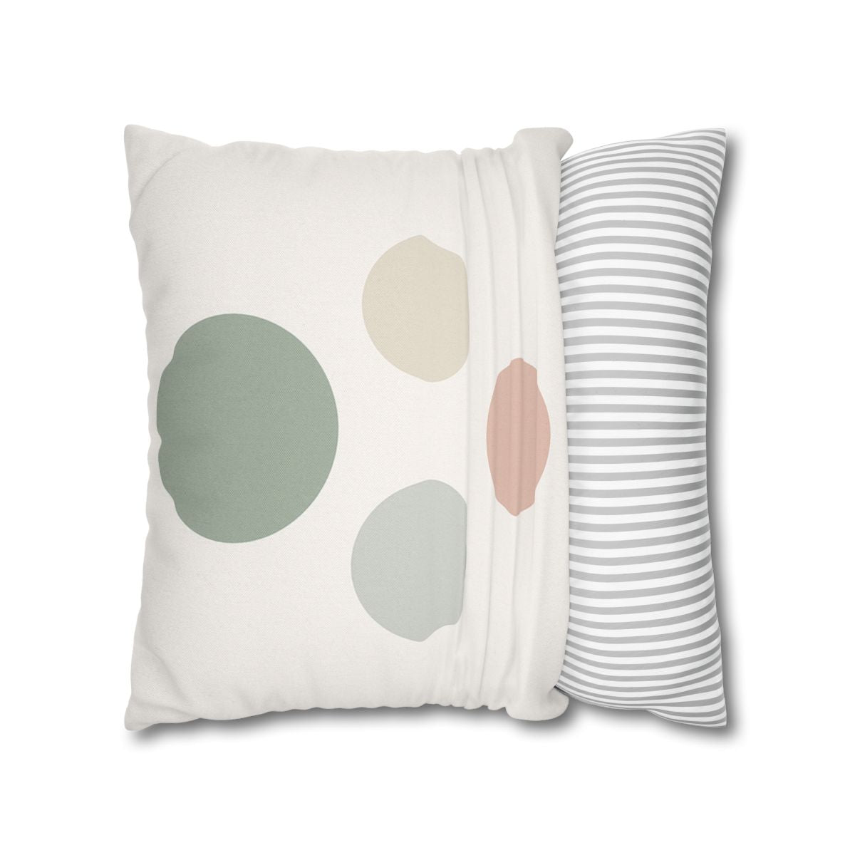 Floating Circle Quartet Pillow Cases Pack Of 2