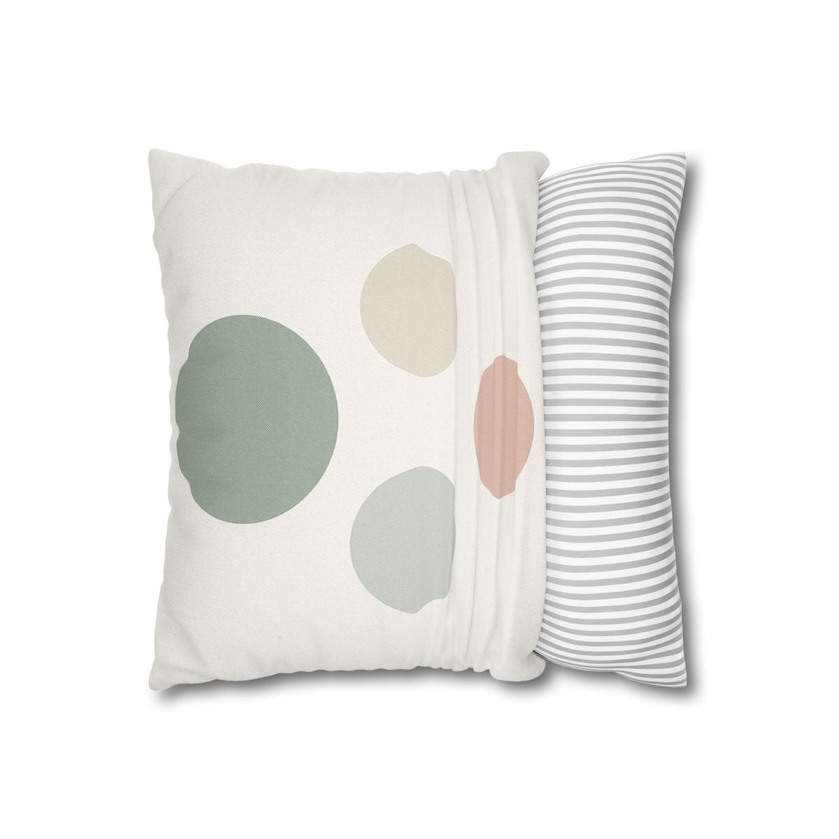 Floating Circle Quartet Pillow Cases Pack Of 2